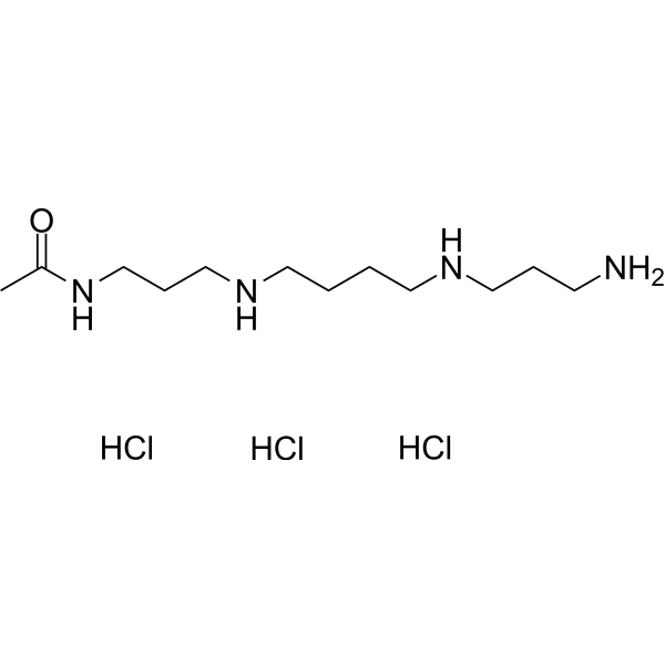 N1-Acetylspermine trihydrochloride                                          (Synonyms: N1-乙酰基精氨三盐酸化物)