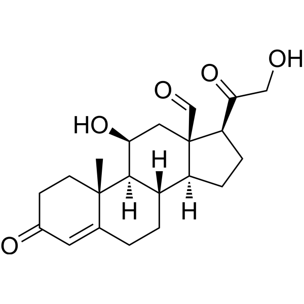 Aldosterone (Standard)                                          (Synonyms: 醛固酮（标准品） ；醛甾酮（标准品）)