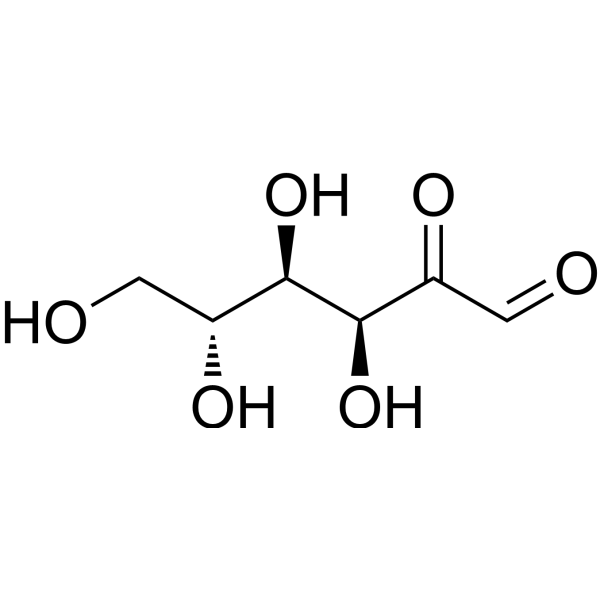 2-Keto-D-Glucose                                          (Synonyms: D-Glucosone;  D-Arabino-hexos-2-ulose)