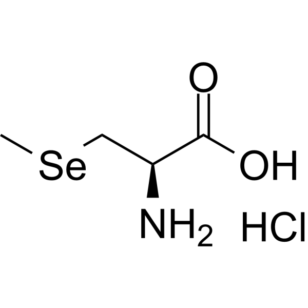 Se-Methylselenocysteine hydrochloride                                          (Synonyms: L-硒甲基硒代半胱氨酸; Methylselenocysteine hydrochloride; Se-Methylseleno-L-cysteine hydrochloride)