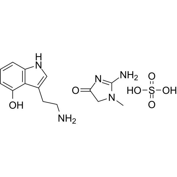 4-Hydroxytryptamine creatinine sulfate