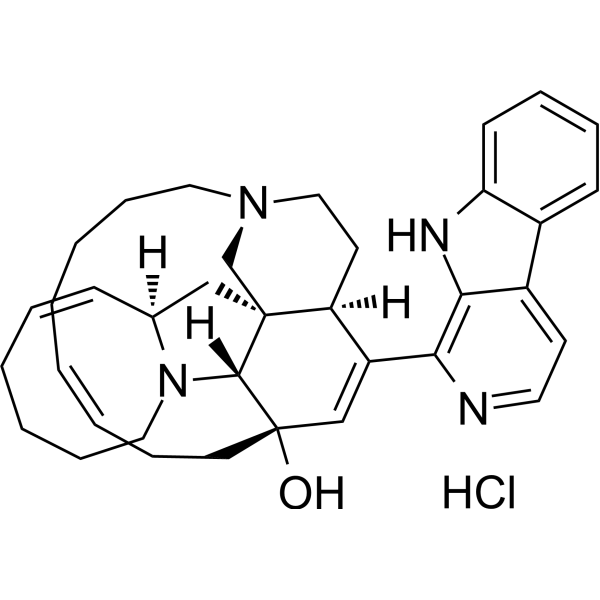 Manzamine A hydrochloride                                          (Synonyms: Keramamine A hydrochloride)