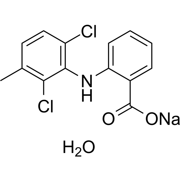 Meclofenamic acid sodium hydrate                                          (Synonyms: Meclofenamate sodium hydrate)