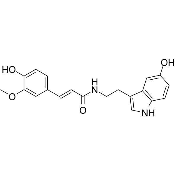 N-Feruloylserotonin                                          (Synonyms: (E/Z)-Moschamine)