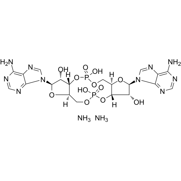 c-di-AMP diammonium                                          (Synonyms: Cyclic diadenylate diammonium; Cyclic-di-AMP diammonium)