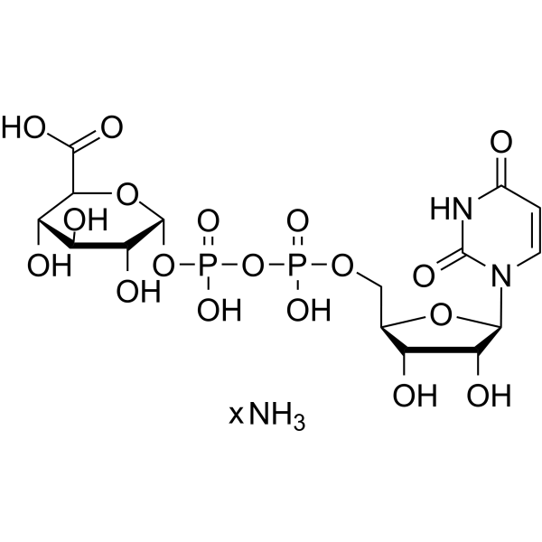 Uridine diphosphate glucuronic acid ammonium                                          (Synonyms: UDP-α-D-glucuronic acid ammonium)