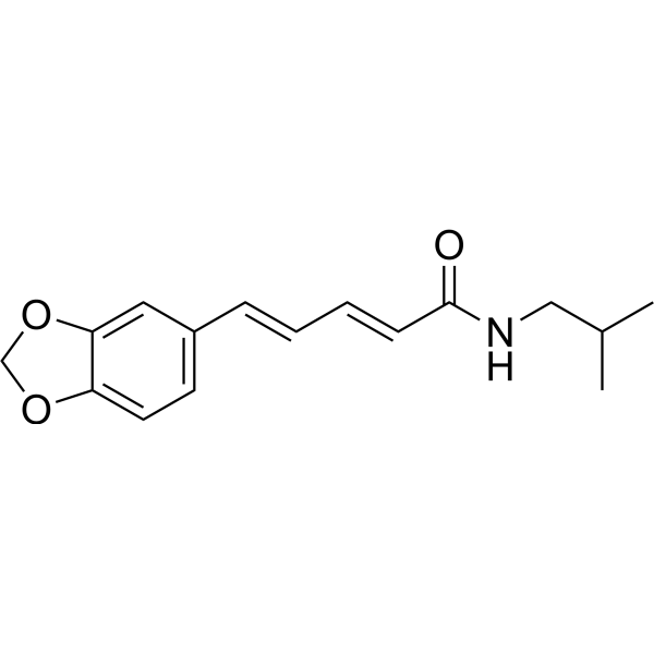 Piperlonguminine                                          (Synonyms: 荜茇宁)