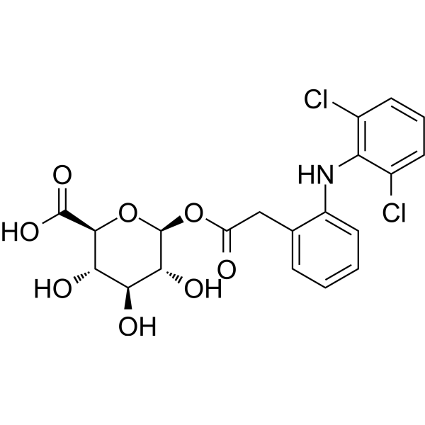 Diclofenac acyl glucuronide                                          (Synonyms: D-1-O-G)