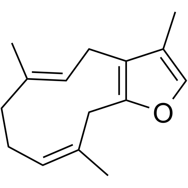 Furanodiene                                          (Synonyms: 莪术呋喃二烯)