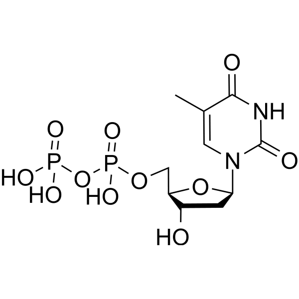 Thymidine 5′-diphosphate                                          (Synonyms: dTDP)