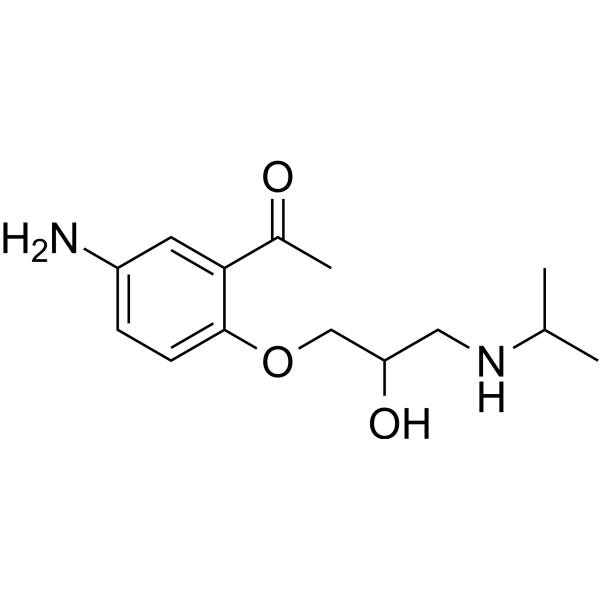 N-Desbutyroyl acebutolol                                          (Synonyms: Deacyl acebutolol;  M and B 17127)