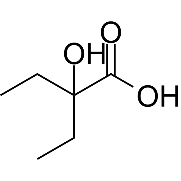 2-Ethyl-2-hydroxybutanoic acid                                          (Synonyms: 2-Ethyl-2-hydroxybutyric acid)