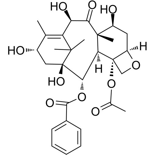 10-Deacetylbaccatin III                                          (Synonyms: 10-脱乙酰巴卡丁 III)