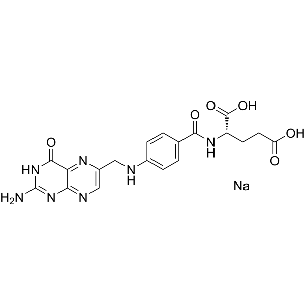 Folic acid sodium                                          (Synonyms: Vitamin B9 sodium; Vitamin M sodium)