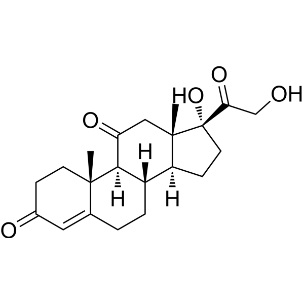 Cortisone (Standard)                                          (Synonyms: 17-Hydroxy-11-dehydrocorticosterone(Standard);  Kendall