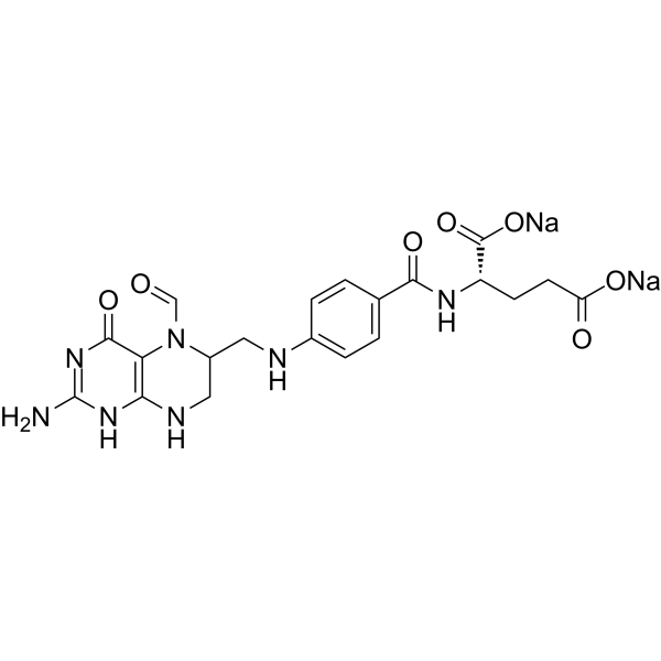 Folinic acid disodium                                          (Synonyms: Leucovorin disodium)