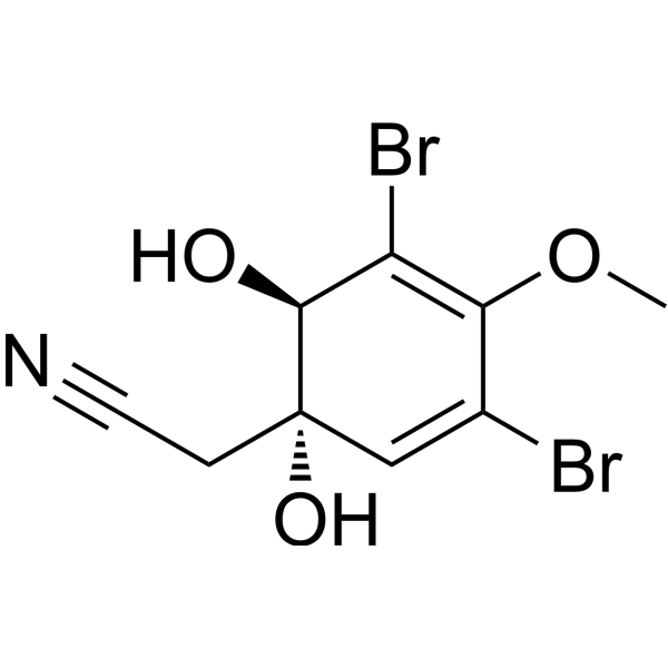 Aeroplysinin 1                                          (Synonyms: (+)-Aeroplysinin-1)