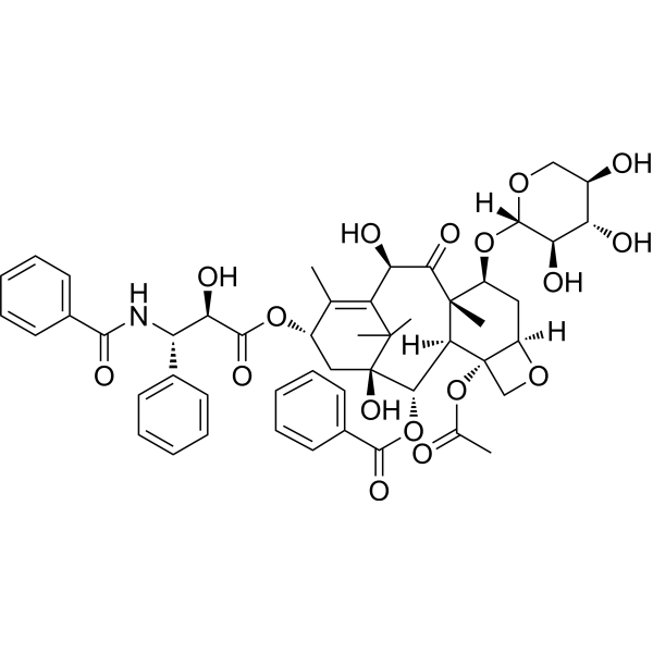 10-Deacetyl-7-xylosyl paclitaxel                                          (Synonyms: 10-Deacetyl-7-xylosyltaxol;  10-Deacetylpaclitaxel 7-Xyloside;  10-Deacetyltaxol 7-Xyloside)