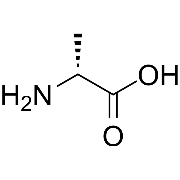 D-Alanine                                          (Synonyms: D-丙氨酸; (R)-Alanine;  Ba 2776;  D-α-Alanine)
