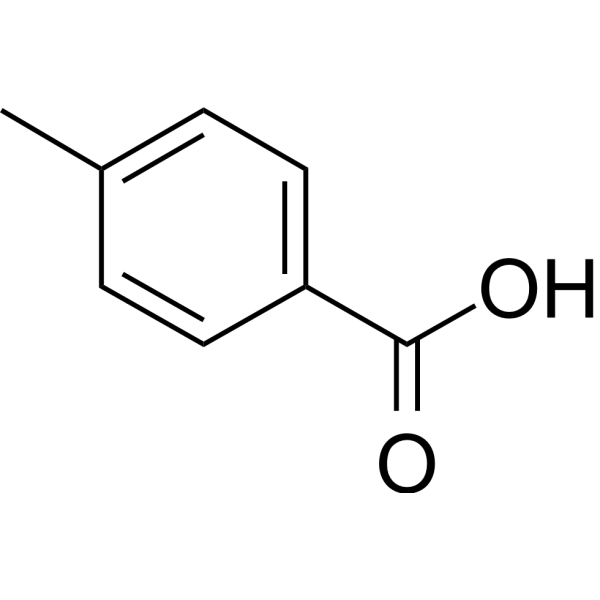 p-Toluic acid                                          (Synonyms: 对甲基苯甲酸; 4-Methylbenzoic acid)