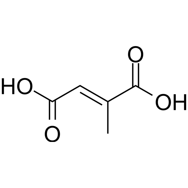 Mesaconic acid                                          (Synonyms: Citronic acid;  Methylfumaric acid)