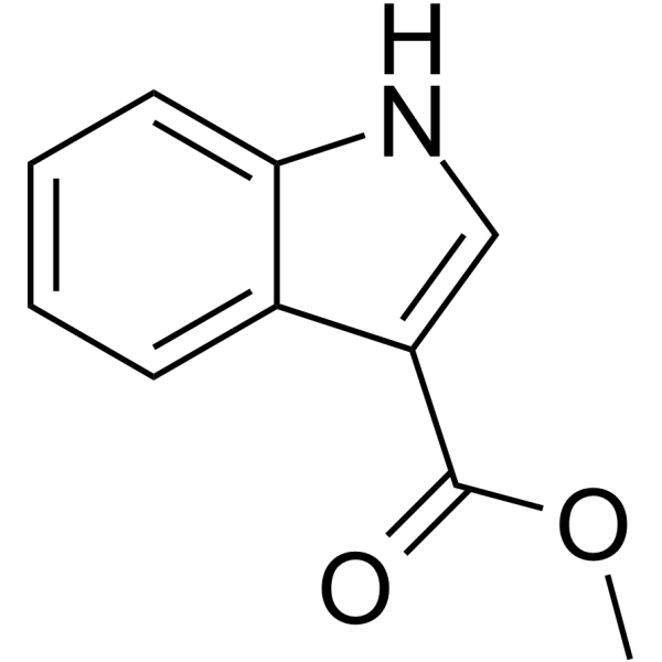 Methyl indole-3-carboxylate                                          (Synonyms: 3-吲哚甲酸甲酯；吲哚-3-羧酸甲酯；吲哚3-羧酸甲酯)