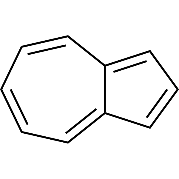 Azulene                                          (Synonyms: 甘菊蓝; Cyclopentacycloheptene)