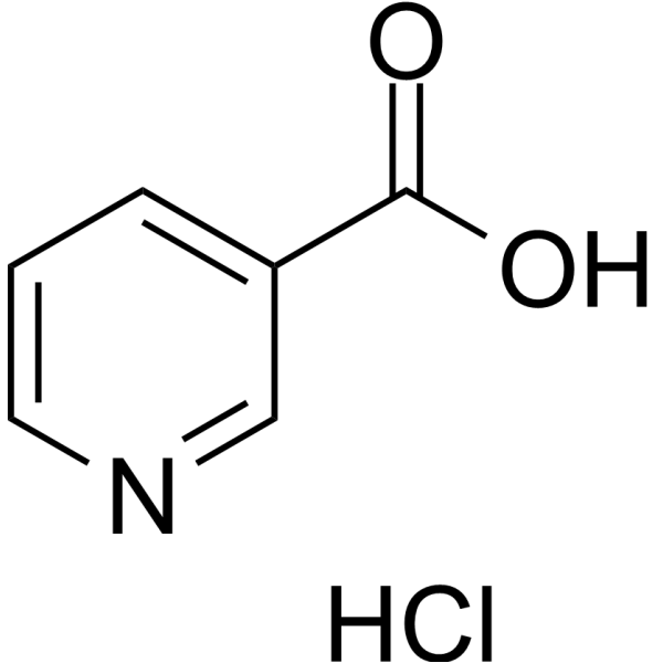 Niacin hydrochloride                                          (Synonyms: B3维生素; Nicotinic acid hydrochloride; Vitamin B3 hydrochloride)