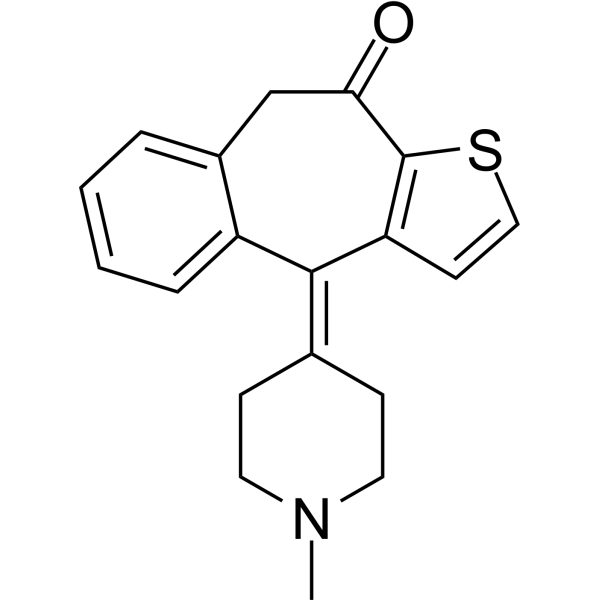 Ketotifen                                          (Synonyms: 酮替芬; HC 20-511)