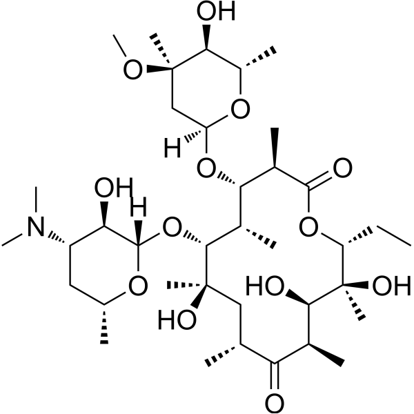 Erythromycin (Standard)                                          (Synonyms: 红霉素（标准品）)
