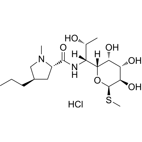 Lincomycin hydrochloride                                          (Synonyms: 盐酸林可霉素; U10149A)