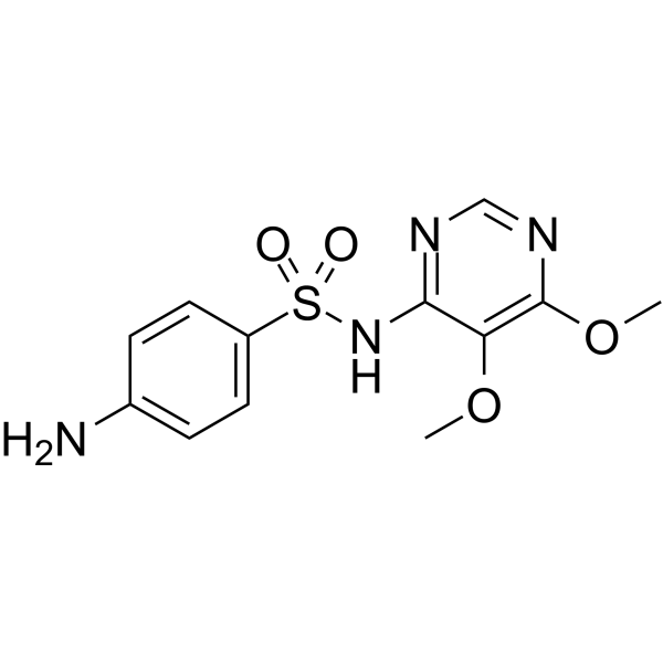 Sulfadoxine                                          (Synonyms: 磺胺多辛; Sulphadoxine)