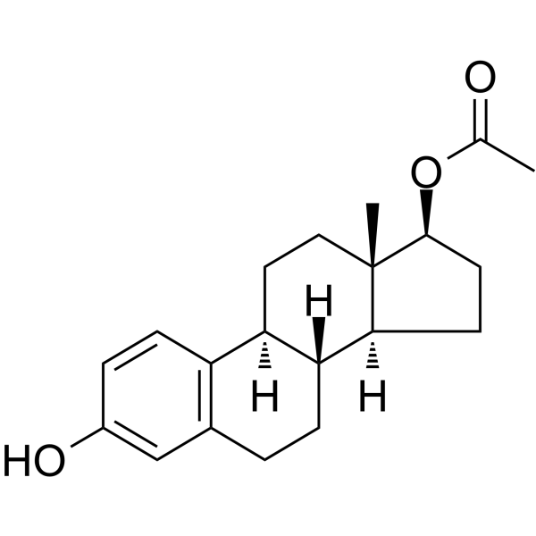β-Estradiol 17-acetate                                          (Synonyms: β-雌二醇 17-乙酸酯; 1,3,5(10)-Estratriene-3,17β-diol 17-acetate)
