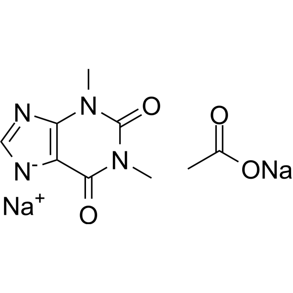 Theophylline sodium acetate                                          (Synonyms: 1,3-Dimethylxanthine sodium acetate; Theo-24 sodium acetate)