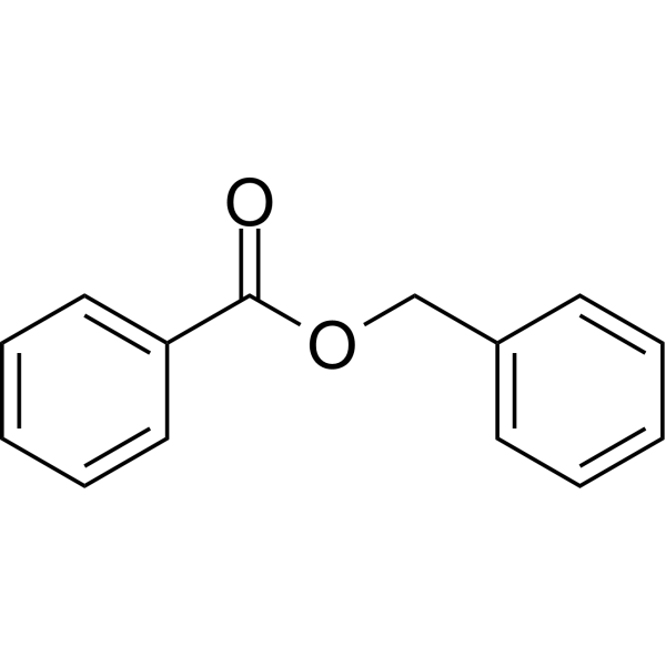 Benzyl benzoate                                          (Synonyms: 苯甲酸苄酯; Phenylmethyl benzoate)