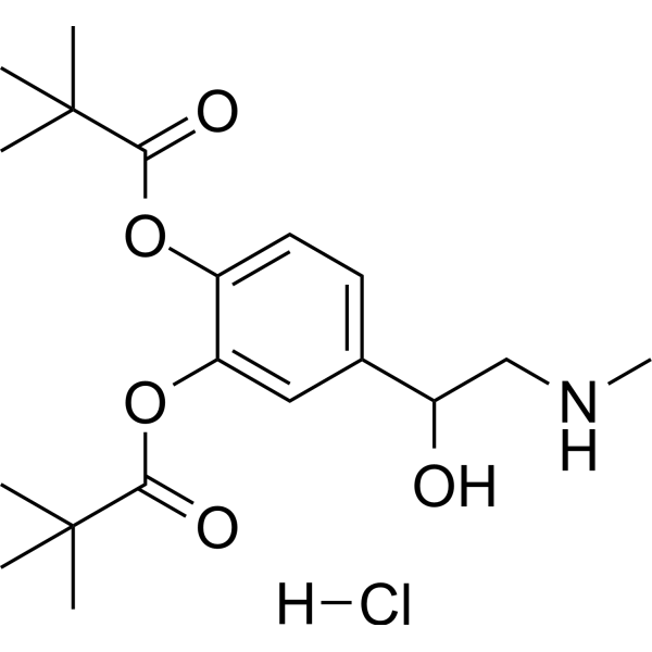 Dipivefrin hydrochloride                                          (Synonyms: Dipivefrine hydrochloride)