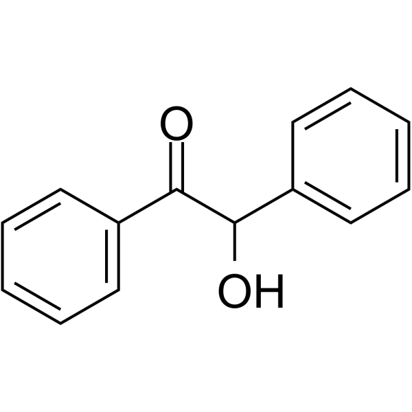 Benzoin                                          (Synonyms: 安息香; DL-Benzoin;  Desyl alcohol;  (±)-2-Hydroxy-2-phenylacetophenone)