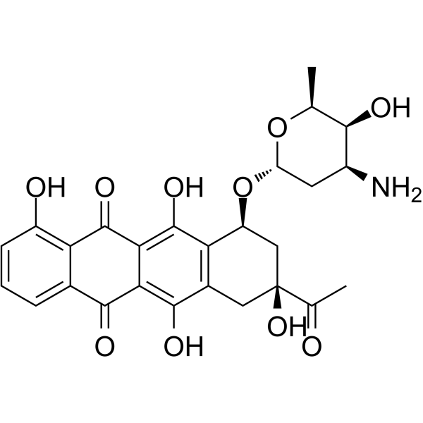 Carubicin                                          (Synonyms: Carminomycin;  Carminomicin I)