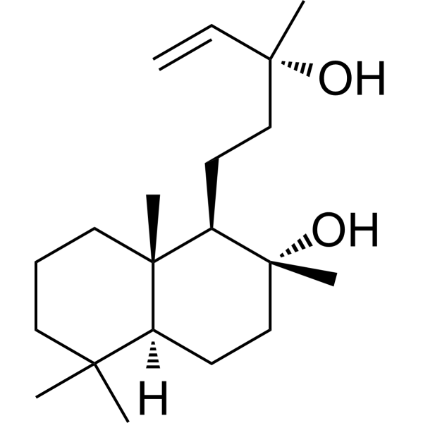 Sclareol                                          (Synonyms: 香紫苏醇)