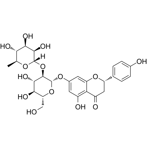 Naringin (Standard)                                          (Synonyms: 柚皮苷 (标准品); ; Naringoside (Standard))