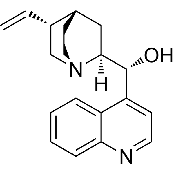 Cinchonidine                                          (Synonyms: 辛可尼定; α-Quinidine)