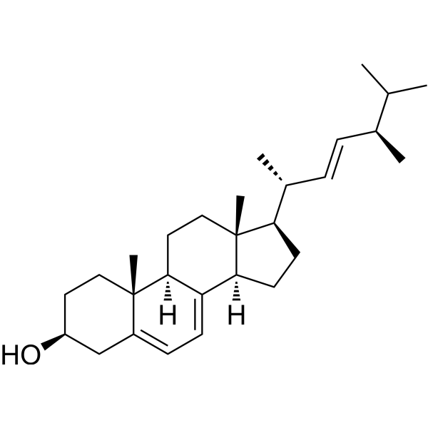 Ergosterol (Standard)                                          (Synonyms: Ergosterin(Standard);  Provitamin D(Standard);  Provitamin D2 (Standard))