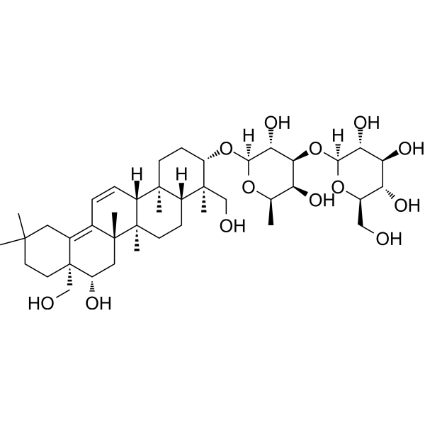 Saikosaponin B1                                          (Synonyms: 柴胡皂苷B1)