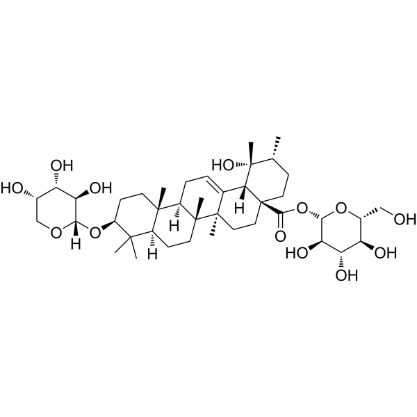 Ziyuglycoside I                                          (Synonyms: 地榆皂苷I)