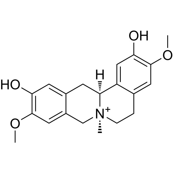 Phellodendrine                                          (Synonyms: 黄柏碱)