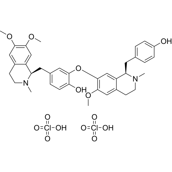 Liensinine Diperchlorate                                          (Synonyms: 莲心碱高氯酸盐)