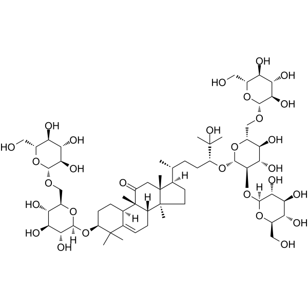 11-oxo-mogroside V                                          (Synonyms: 11-氧-罗汉果苷 V；11-O-罗汉果苷 V)