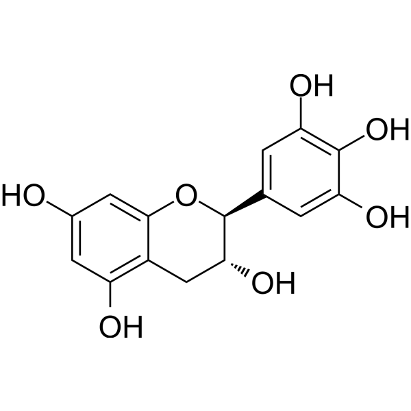 (-)-Gallocatechin                                          (Synonyms: 没食子儿茶素)