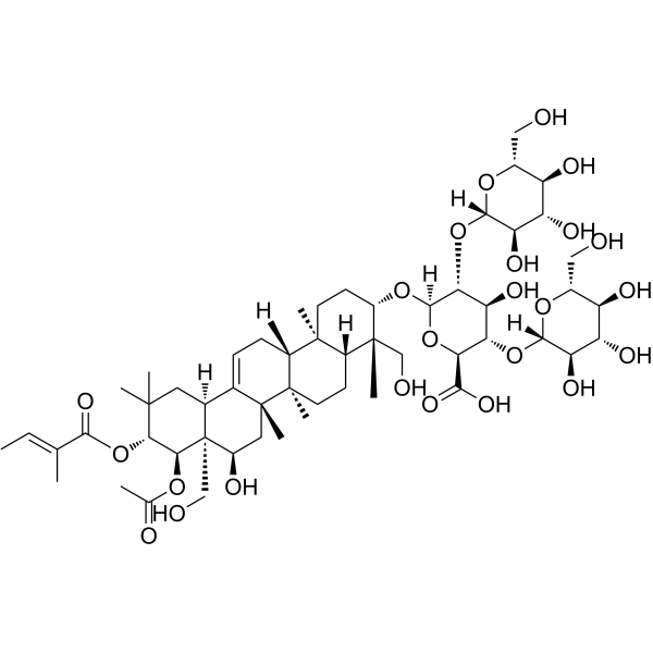 Escin IA                                          (Synonyms: 七叶皂苷A)