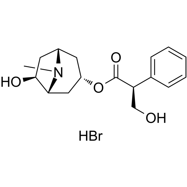 Anisodamine hydrobromide                                          (Synonyms: 6-Hydroxyhyoscyamine hydrobromide)